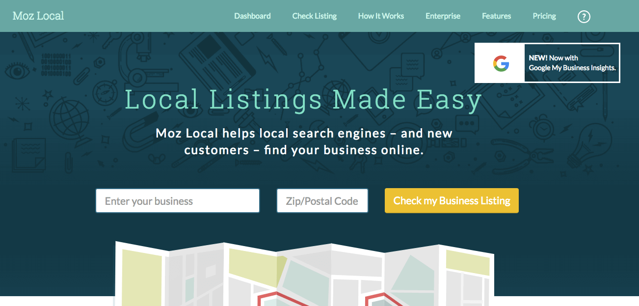 Moz local check Business listing