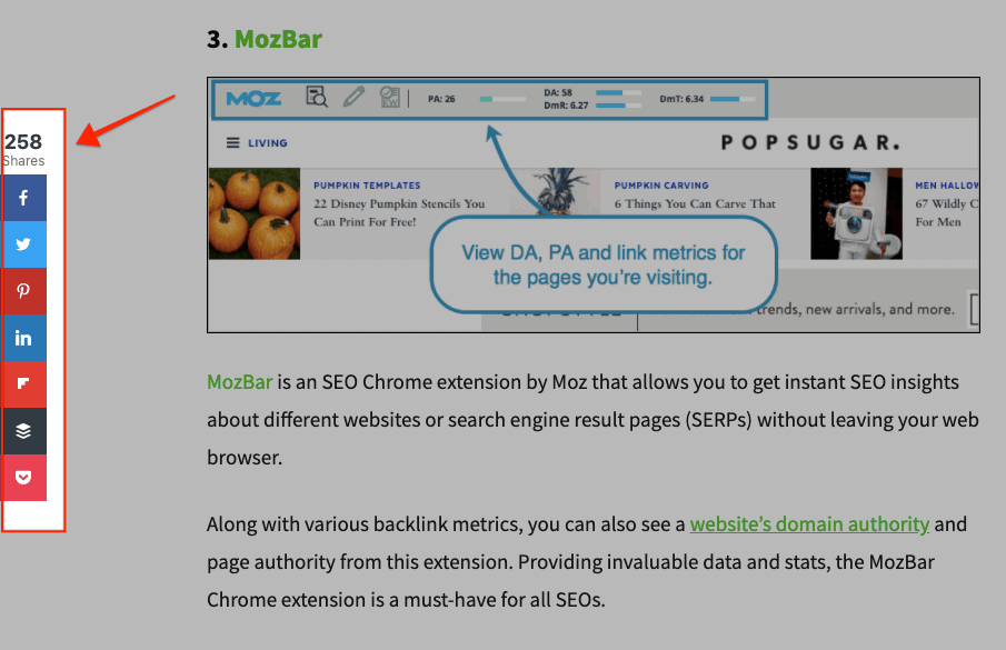 Social Snap - Share Buttons