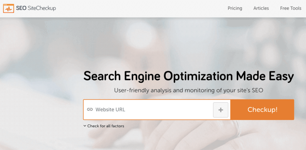Want to run a free site audit and identify all the SEO errors on your site? SEO Site Checkup has got you covered. 