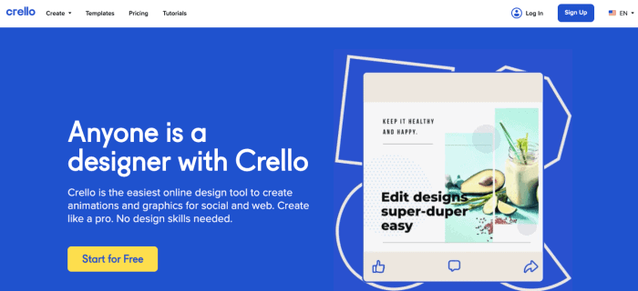 Crello Design Tool