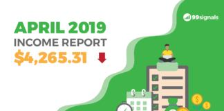 April 2019 Income Report