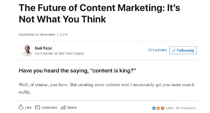 LinkedIn Articles
