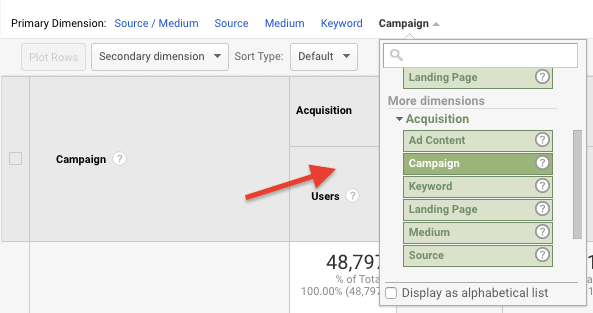 Google Analytics - Campaign Tracking