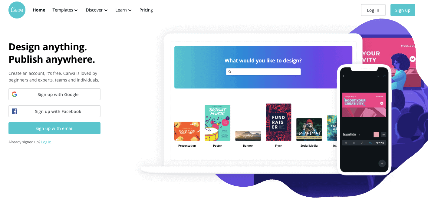 Canva - FB Designs