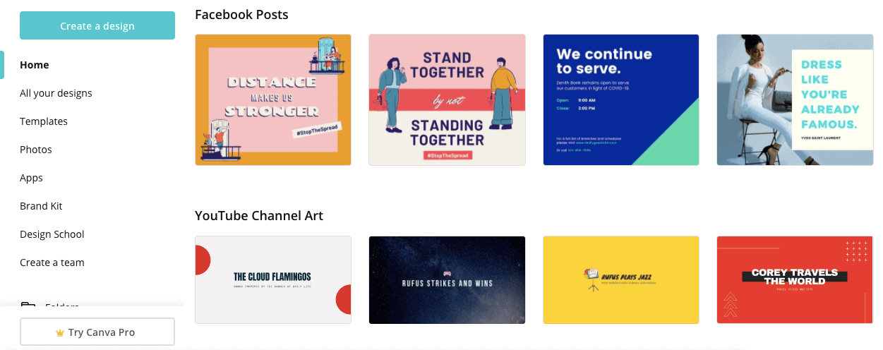 Facebook Templates - Canva
