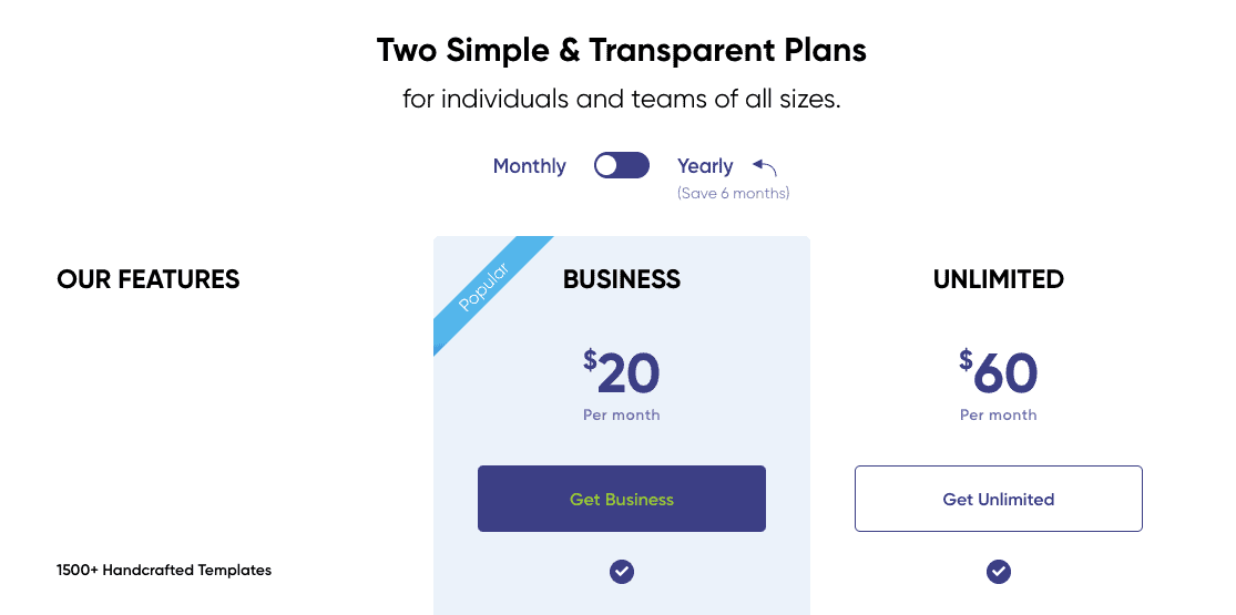 InVideo Pricing Plans