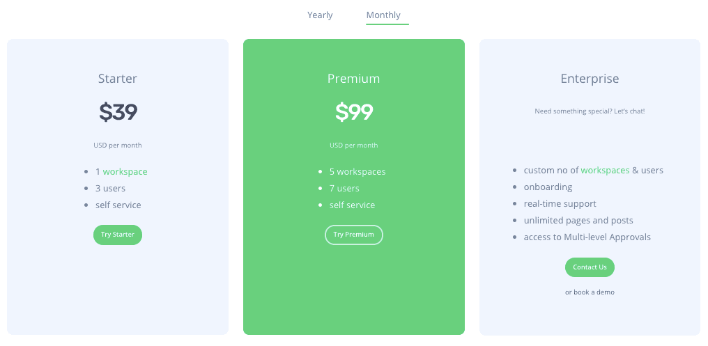 Planable Pricing