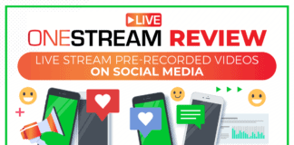 [Video + Article] OneStream Live Review: Livestream Pre-Recorded Videos on Social Media