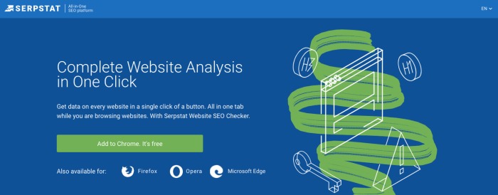 Serpstat Plugin - SEO Chrome Extension