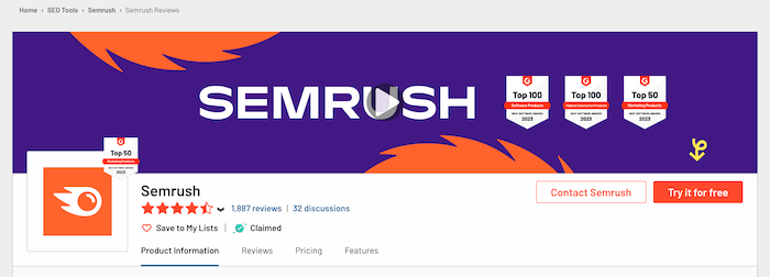 Semrush - G2 Reviews