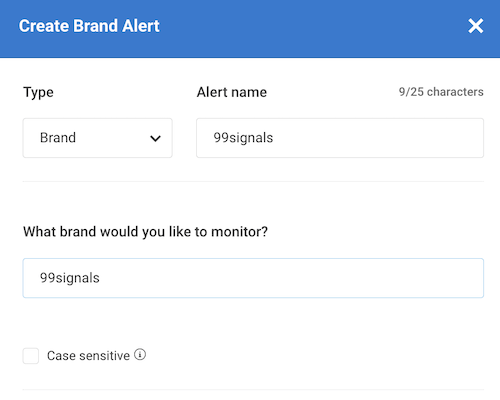 BuzzSumo - Brand Alert