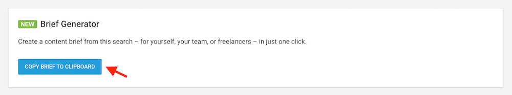 BuzzSumo Brief Generator