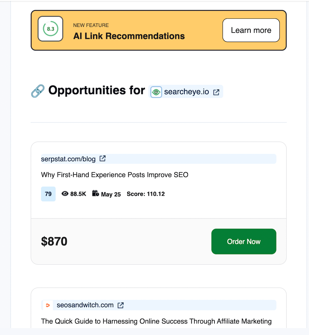 SearchEye 3PM Links SearchEye 3PM Links