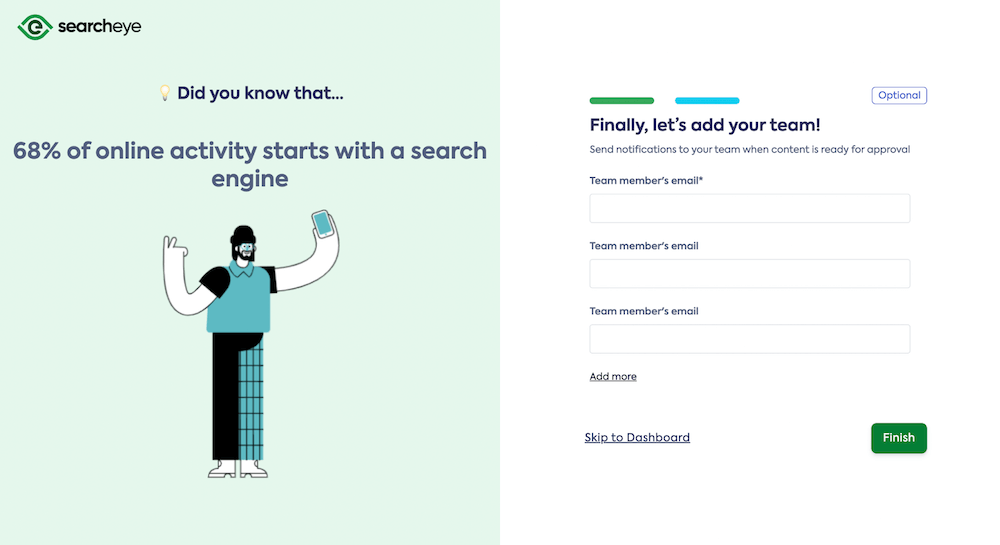 SearchEye Setup - Step 4 SearchEye Setup - Step 4