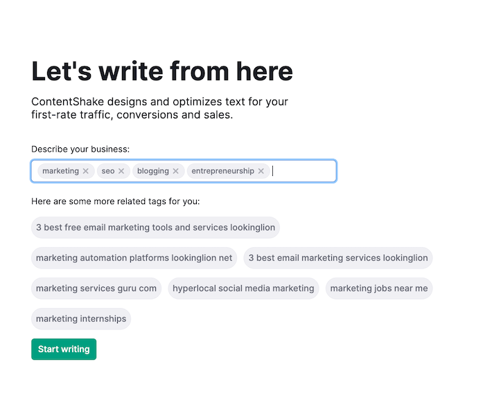 Semrush ContentShake - Content Ideas Semrush ContentShake - Content Ideas