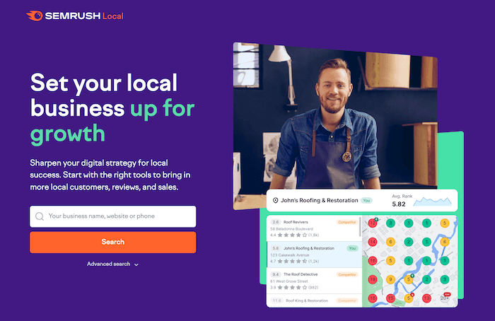 Semrush Local - Best Local SEO Tools