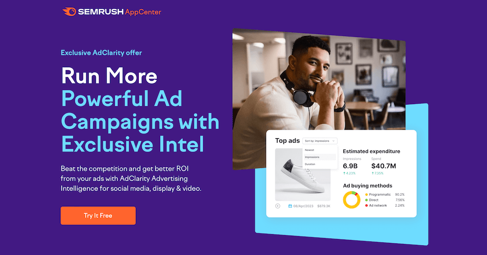 Semrush AdClarity