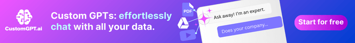 CustomGPT Ad Banner
