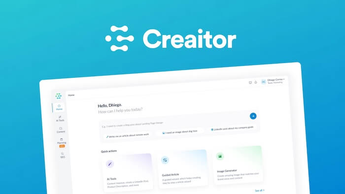 Creaitor AppSumo Deal