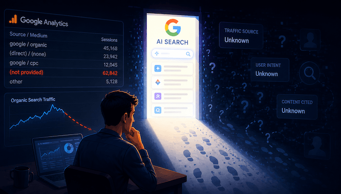 Google's AI Search Report Is the "Not Provided" Moment for GEO Google's AI Search Report Is the "Not Provided" Moment for GEO