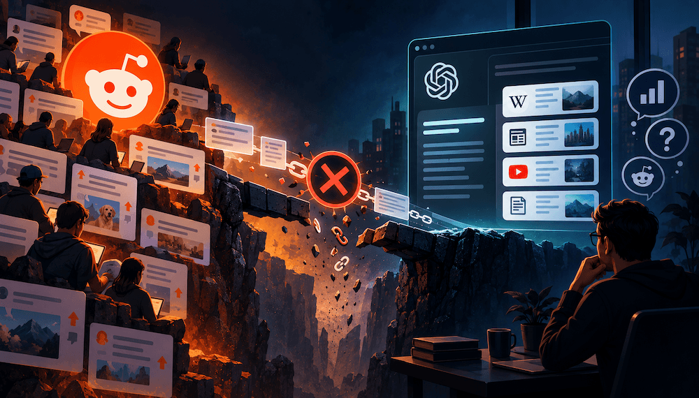 Why ChatGPT Stopped Citing Reddit and What It Means for AI Visibility